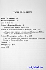 Evans and Sontag The Famous Outlaws of California History 1st Ed HCDJ Hu Maxwell