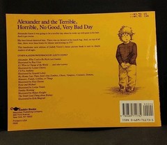 Alexander and the Terrible, Horrible, No Good, Very Bad Day. – With Inscription