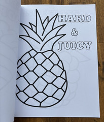 Shit For Old People To Color Funny Adult Coloring Book ~ Over the Hill Joke Gift