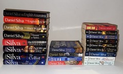 Lot of 21 Gabriel Allon Books by Daniel Silva Spy Series in Mixed Formats