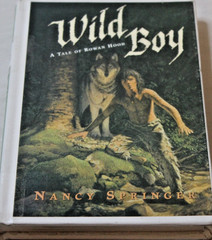 5 Library Bound Book Set of The Tales of Rowan Hood by Nancy Springer