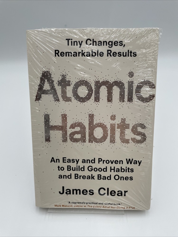 Atomic Habits by James Clear Build Good Habits & Break Bad Ones Paperback Sealed
