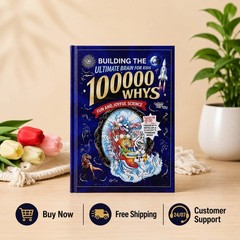100000 Whys Science Learning Book for Kids STEM Education English Edition