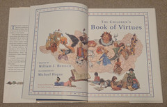 The Children’s Book of Virtues William J Bennett First Edition Hardcover
