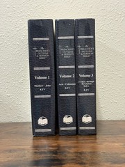 Preacher’s Outline & Sermon Bible-KJV Hardcover Leadership 3 VOLUMES