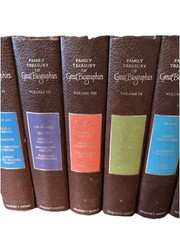 Reader’s Digest Complete Book Set 1-12 Family Treasury of Great Biographies 1stE