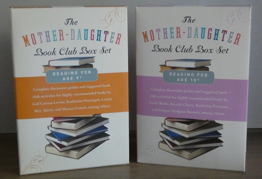 2 Mother-Daughter Book Club Box Sets, Reading for Age 9+ & 10+, SC/TPB/VGC