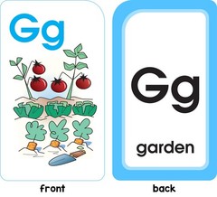 School Zone Alphabet Fun Flash Cards: 56 Cards, Preschool, Large