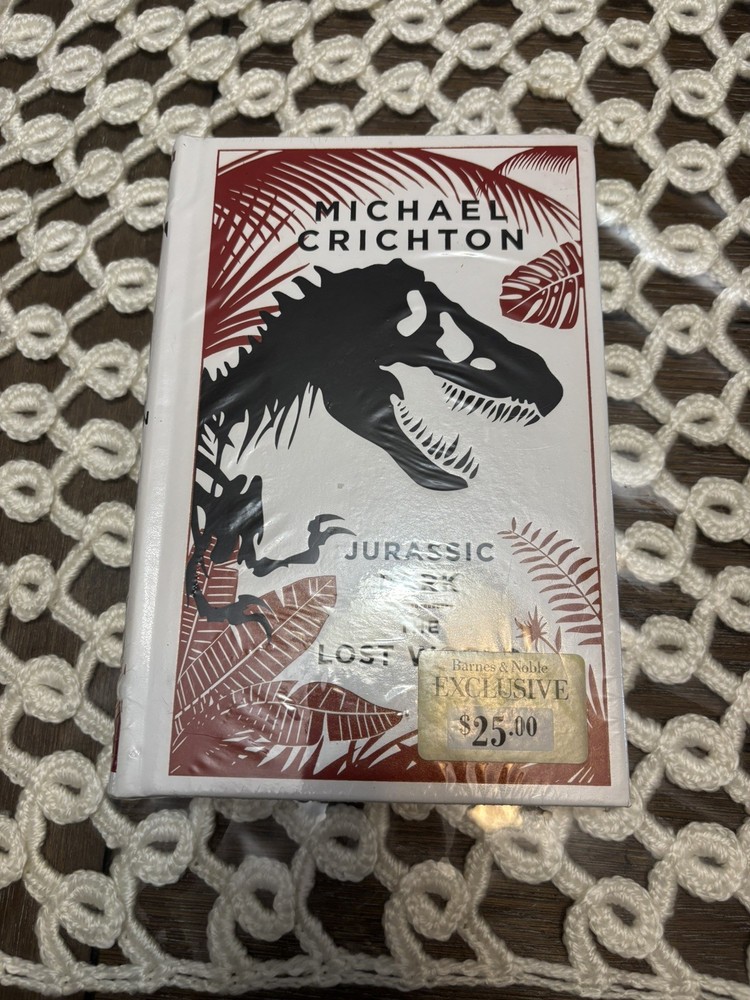 NEW SEALED Jurassic Park The Lost World – Hardcover By Michael Crichton
