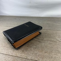 Vintage Holy Bible King James National Bible Press Black HC Illus Gilt Edges