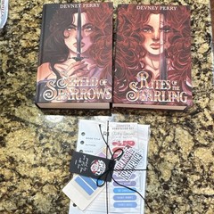 Probably Smut Shield of Sparrows & Rites of the Starling Hardcover + Sticker Kit