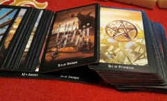 Witches Tarot by Ellen Dugan and Mark Evans (2012, 78 Cards) AS SHOWN
