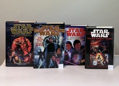 STAR WARS Book Lot Of 4, Hardcover, Two 1st Editions 1993 – 1995 Jedi Crystal