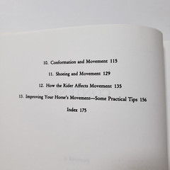 Horse Gaits, Balance and Movement by Susan E. Harris 1993 HC DJ