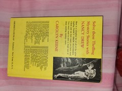 39 Nancy Drew Mystery Carolyn Keene Matte HC White End Pages Behind Tree Dancing
