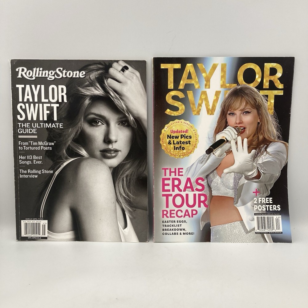 Taylor Swift Magazine Lot Of 2 Eras Tour And Rolling Stone Ultimate Guide