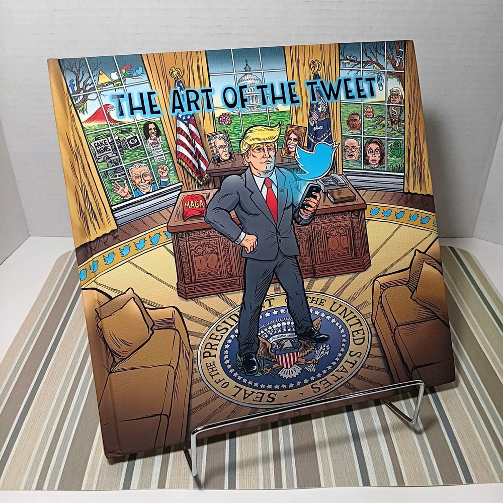 ​The Art of the Tweet Donald Trump Hardcover Book 2021 Ben Garrison Art