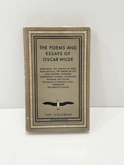 1935 Albatross Paperback #257 The Poems and Essays of Oscar Wilde w/ Dustjacket