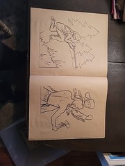 Vintage Indian Fighter Coloring Book- 12 7/8″ Tall X 10 5/8″ Wide…Great Cond