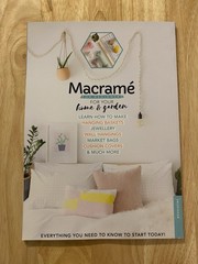 Macrame For Beginners Magazine Book Zine How To Art Create Patterns 5 US SELLER
