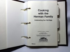 Cooking with the Herman Family Morris Press Cookbook 2005 USA