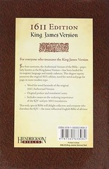 The Holy Bible King James Version KJV 1611 Edition With Apocrypha / Hardcover
