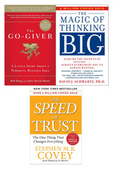 Growth Books: The Magic of Thinking Big, The Go-Giver, The Speed of Trust