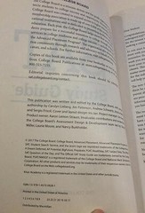 The Official SAT Study Guide by the College Board, NY. 2017. Good Cond.