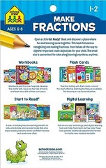 School Zone Make Fractions Workbook: 48 Pages, 1st Grade, 2nd Grade,…
