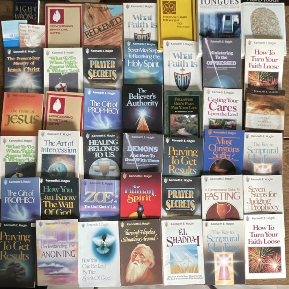 45 Book Lot Kenneth E. Hagin Paperback