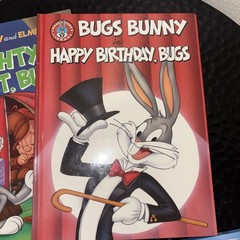 Looney Tunes Library Lot of 3 Oversize Books Vintage Bugs Elmer Wile E Road Runn
