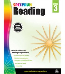 Spectrum Reading Workbook, Grade 3 – Paperback By Spectrum – GOOD