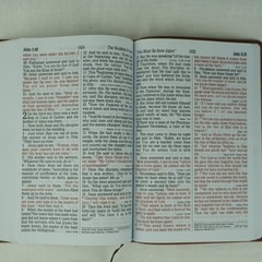 NKJV Super Giant Print Reference Holy Bible Red Letter Edition Thomas Nelson