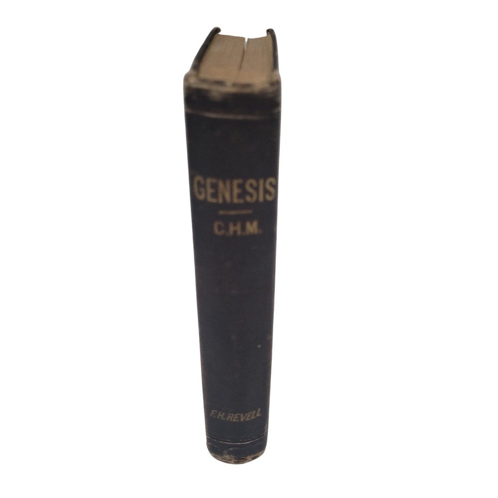 Genesis C H M Commentary Fleming H Revell Book Bible 1911 HB