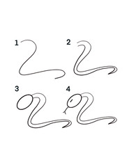How to Draw for Kids ages 4-8 Simple Step by Step How to Draw Animals