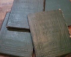 100 yr Old Antique Little Leather Library Books 1920’s Redcroft Pick Your Title