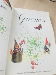 Gnomes by Wil Huygen 1979 Vintage 1st Edition Illustrated Paperback Book 12×8.25