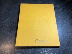 1974 Ford Courier Truck Shop Manual