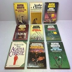 Vintage Agatha Christie Mystery Paperback Lot Of 48 (1960s-1980s) Pocket, Dell