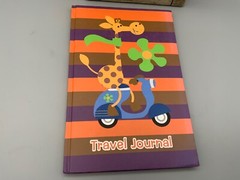 Travel Journel Hardback Book for Kids, 6 x 9 Inches, 100 pages