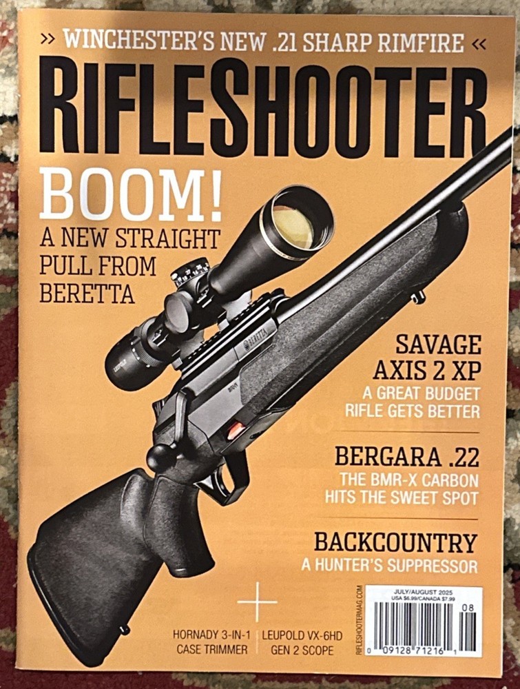 Rifle Shooter Magazine July August 2025 Boom