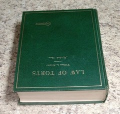 Laws Of Torts 1971 Hornbook Series William Prosser Vintage Law Book￼