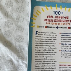 Awesome Science Experiments for Kids Book 100+ Experiments, Homeschool STEM