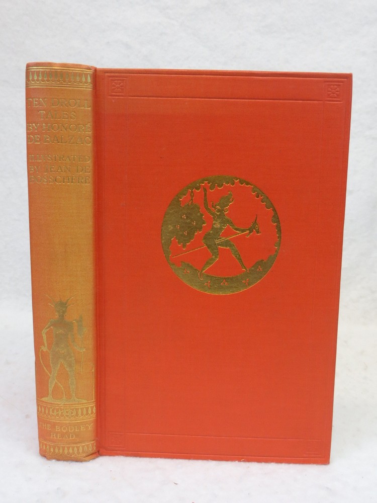 Honore De Balzac TEN DROLL TALES Limited Edition # 1042 John Lane c. 1926