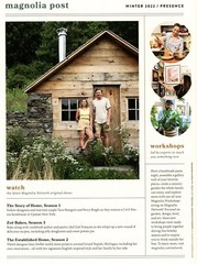MAGNOLIA Magazine – Winter 2022 with Joanna Gaines on the cover