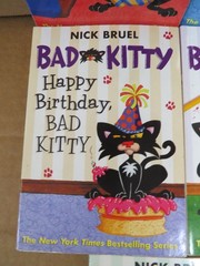 Bad Kitty 8 Book Lot Nick Bruel School Daze President Bath Humor Square Fish