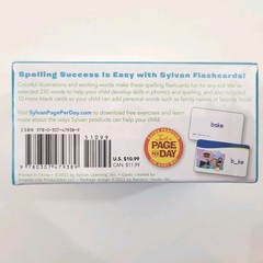 NEW First Grade Spelling Flashcards Sylvan Learning 2011 Random House Sealed Box