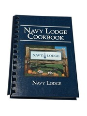 Navy Lodge Cookbook 2004 Military Community Recipes Morris Press Spiral Book