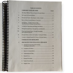 United States Genealogy Research Syllabus Elderhostel BYU