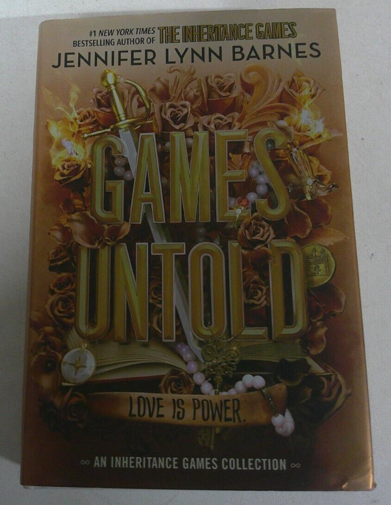 Games Untold HC Jennifer Lynn Barnes Inheritance Games VG First Edition